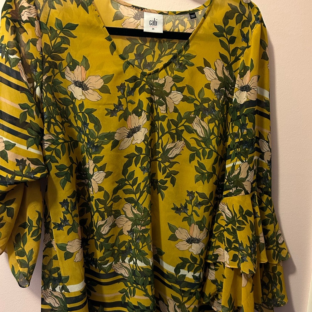 Cabi Peasant Blouse
